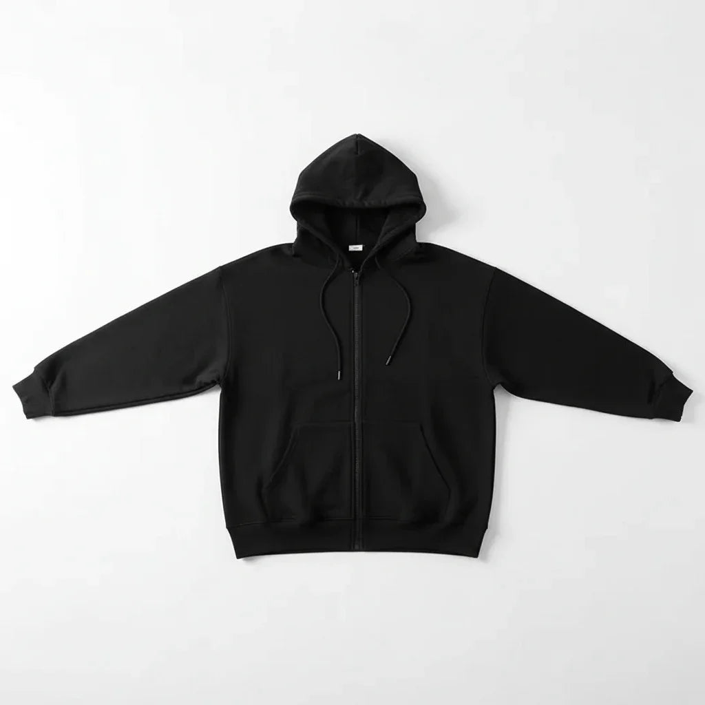Core Zip Hooded Sweatshirt