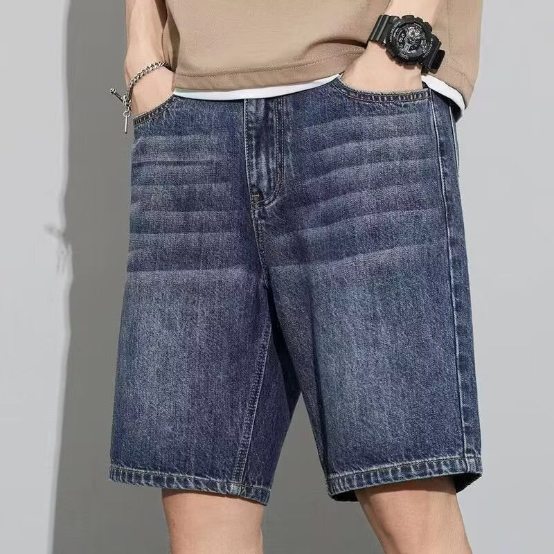 Fadecut Denim Shorts