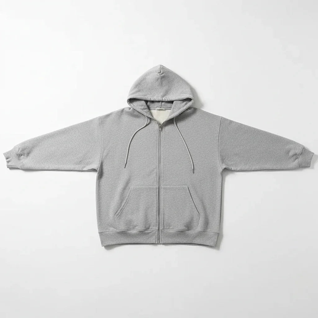 Core Zip Hooded Sweatshirt