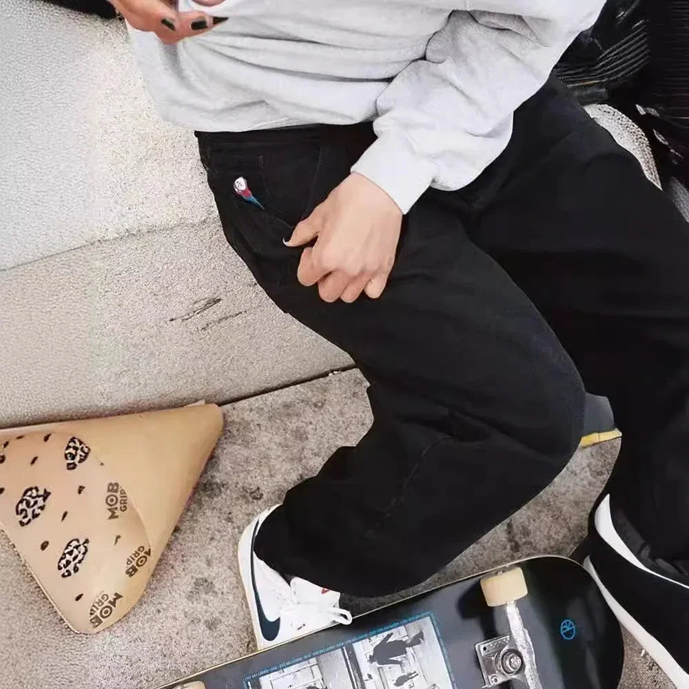 Heritage Wide-Leg Denim