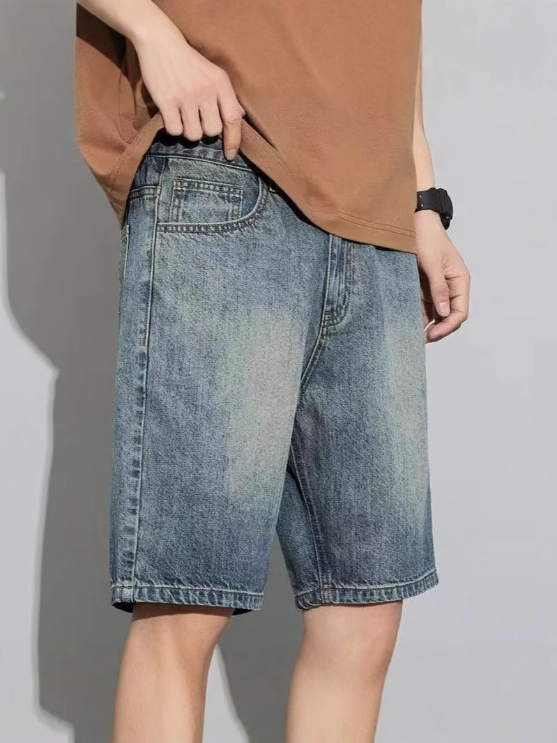 Fadecut Denim Shorts