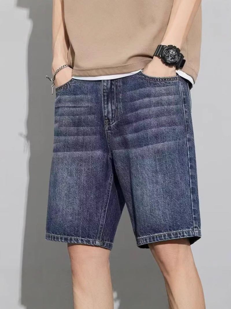 Fadecut Denim Shorts